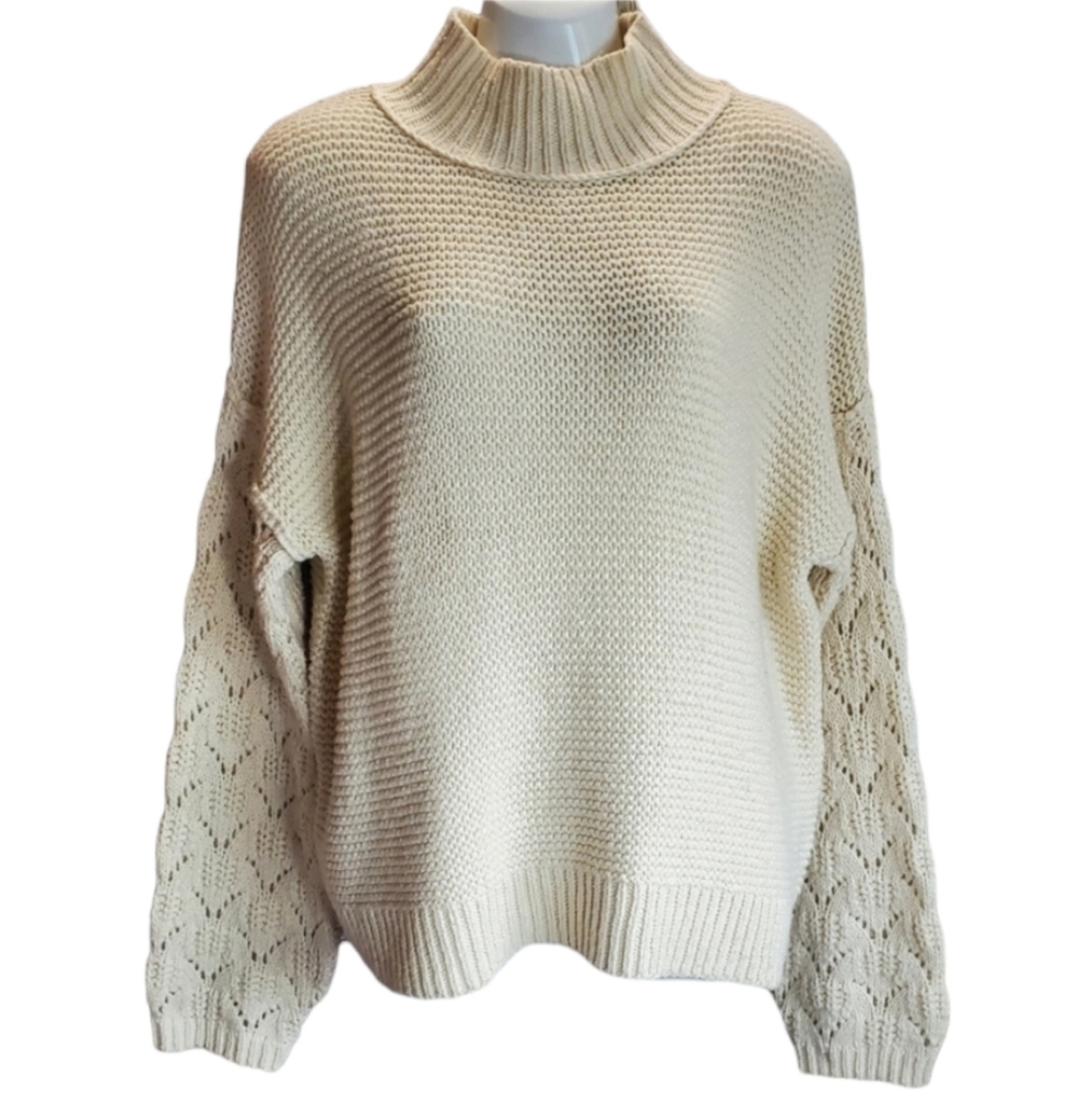 UNIVERSAL THREAD cream chunky sweater L